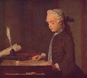 Jean Simeon Chardin Boy with a Top oil painting artist